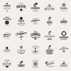 Summer Vacation label