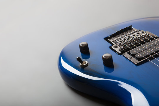 electric guitar close-up