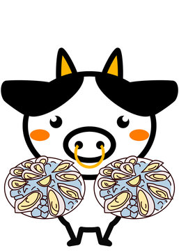 生ガキと動物シリーズ