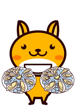 生ガキと動物シリーズ