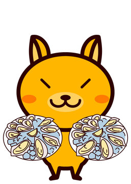 生ガキと動物シリーズ