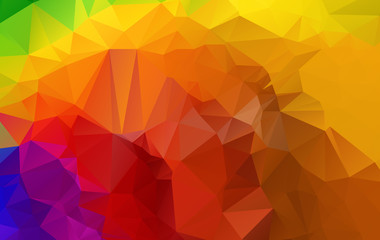 abstract background consisting of triangles eps.10