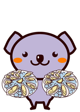 生ガキと動物シリーズ