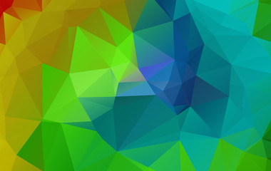 Fototapeta na wymiar abstract background consisting of triangles, vector eps.10