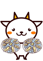 生ガキと動物シリーズ