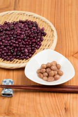 紫菜豆の煮豆