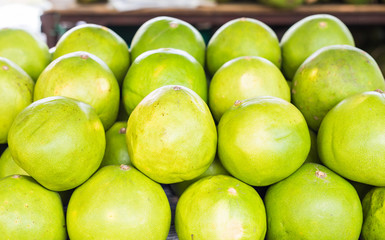 Coconuts at market
