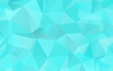 Vector Abstract geometric shape squares and triangles polygonal
