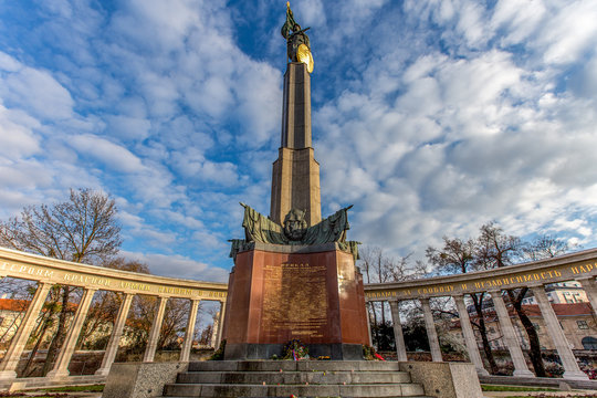 Russian Monument in Vienna Austria