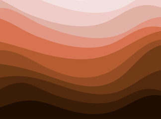 brown curve line.