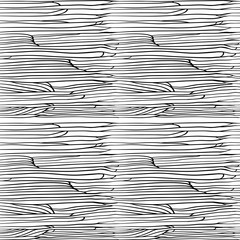 seamless abstract pattern. pattern similar to the bark of a tree or water waves or hair. suitable for coloring book - 112706641