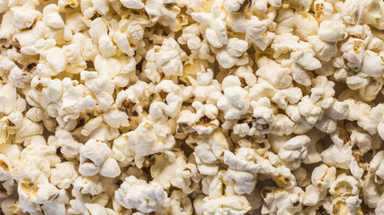 Popcorn. Uniform background popcorn. For background