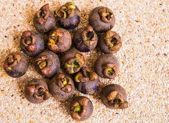 Fresh Mangosteen fruit