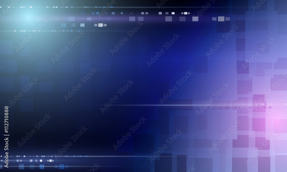 Poster abstract background is of squares and luminous lines.vector