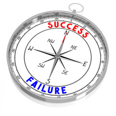 Success or failure - 3D compass