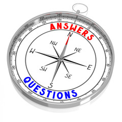 Questions and answers - 3D compass