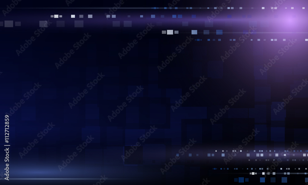 Poster abstract background is of squares and luminous lines.vector