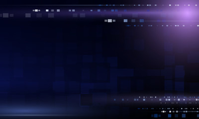 Fototapeta premium Abstract background is of squares and luminous lines.Vector