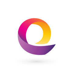 Abstract Letter Q Logo