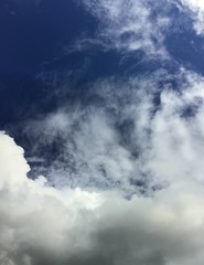 Rand einer Wolkenfront