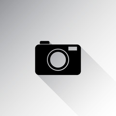 Camera icon. Vector illustration