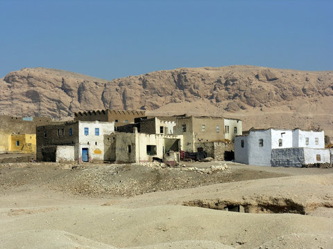 Dorf in Ober&auml;gypten
