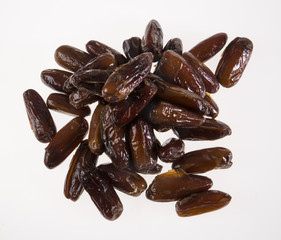 Dates on aWhite Background