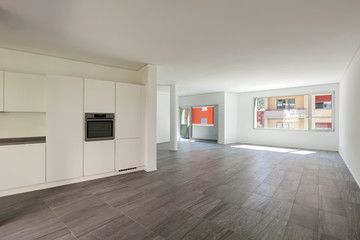 Interior of empty apartment