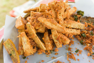 Fried Banana, Banana Deep Fried, Thai snack