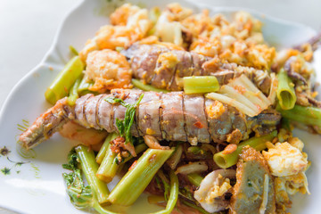 seafood sukiyaki