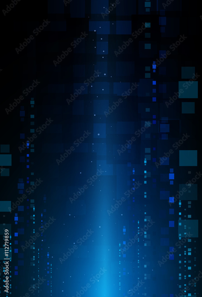 Poster abstract background is of squares and small particles.vector