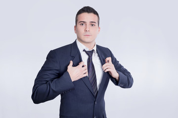 Confident businessman 