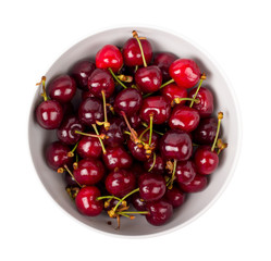 Cherry in a bowl on