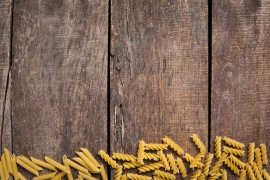 composition of raw pasta