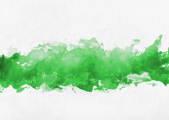 Colorful bright green paint splash background © XtravaganT