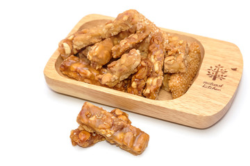 Homemade Peanut Sesame Snack,Thai dessert