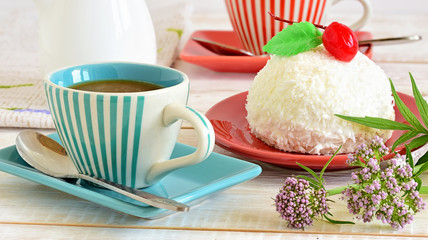 cake with coconut