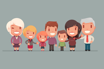 Family illustration