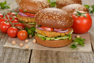 Vegetarian burger