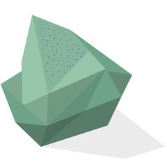 Rock drawing #3 in Poligon Style