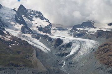 Klein Matterhorn and Theodul Glacier