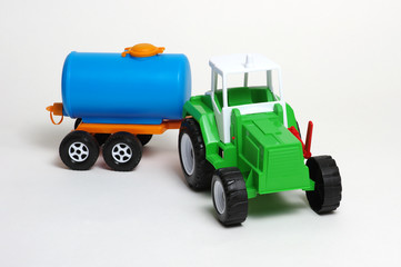 Toy car isolated on white