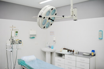 operating room in the surgical clinic