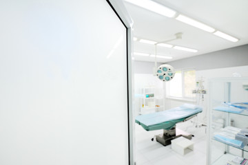 operating room in the surgical clinic