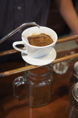 Drip Brew Coffee Caffeine Filter Flavor Mug Cup Concept