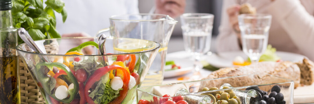 Table Full Of Food