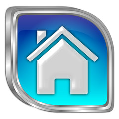 Home Button - 3D illustration