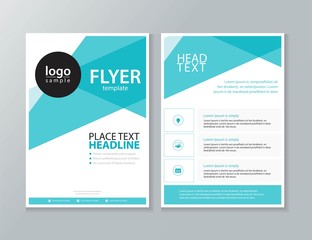 business brochure, flyer ,report Layout design template, and cover design - obrazy, fototapety, plakaty