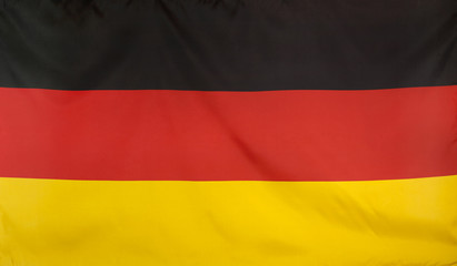 Germany Flag real fabric seamless close up