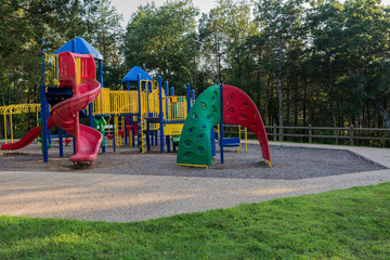 Obraz na płótnie Canvas Modern Playground Equipment